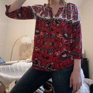 Lucky Brand floral top